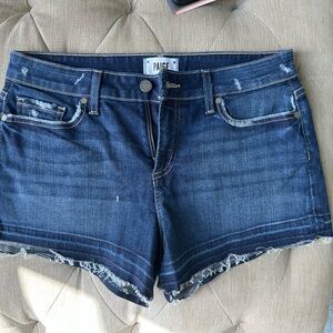 Paige denim jean shorts